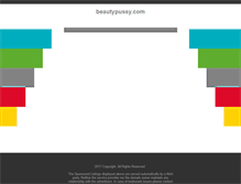 Tablet Screenshot of beautypussy.com